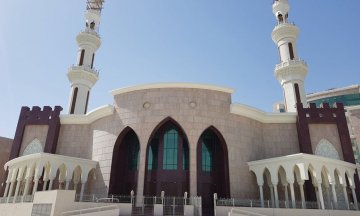 MOSQUE GLASS HANDRAILS